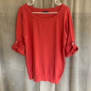 Banana Republic Coral Sweater Large